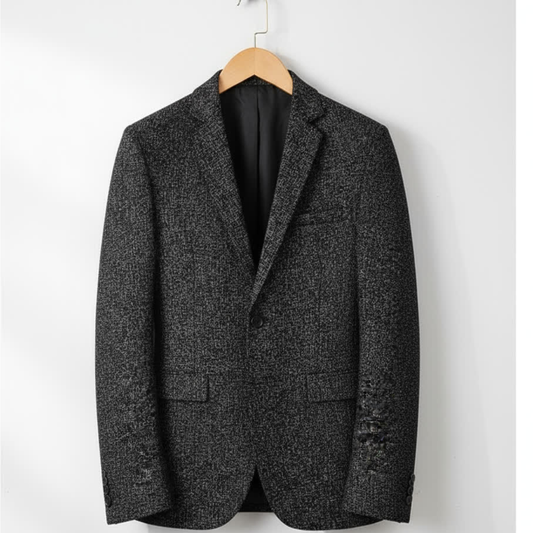 RICCARDO LUCA TEXTURED BLAZER