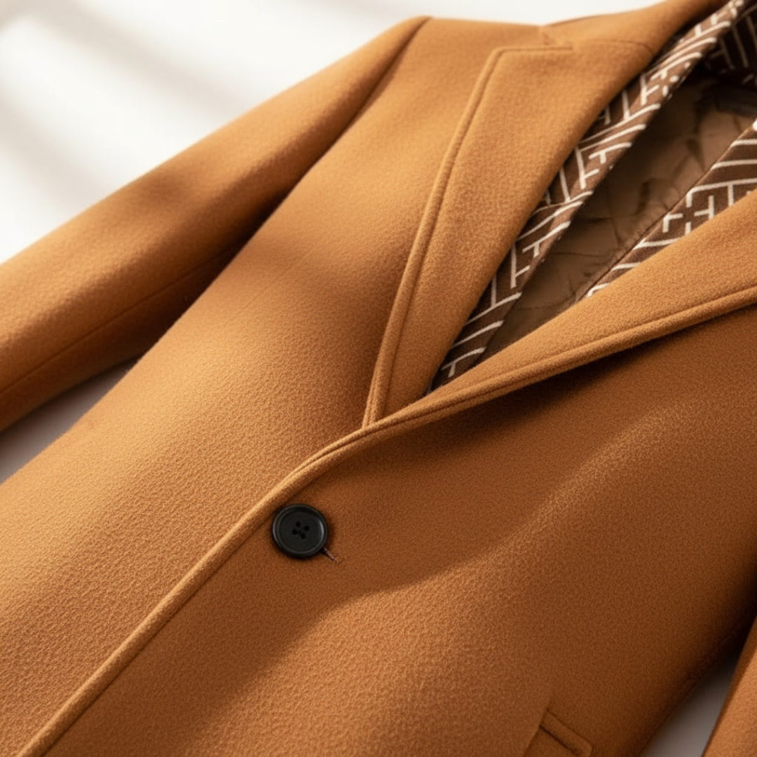 GIOVANNI TIZIANO CASHMERE OVERCOAT