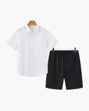 KIT LINIO  - COMPRE 1 LEVE 2- CAMISA LINIO & BERMUDA