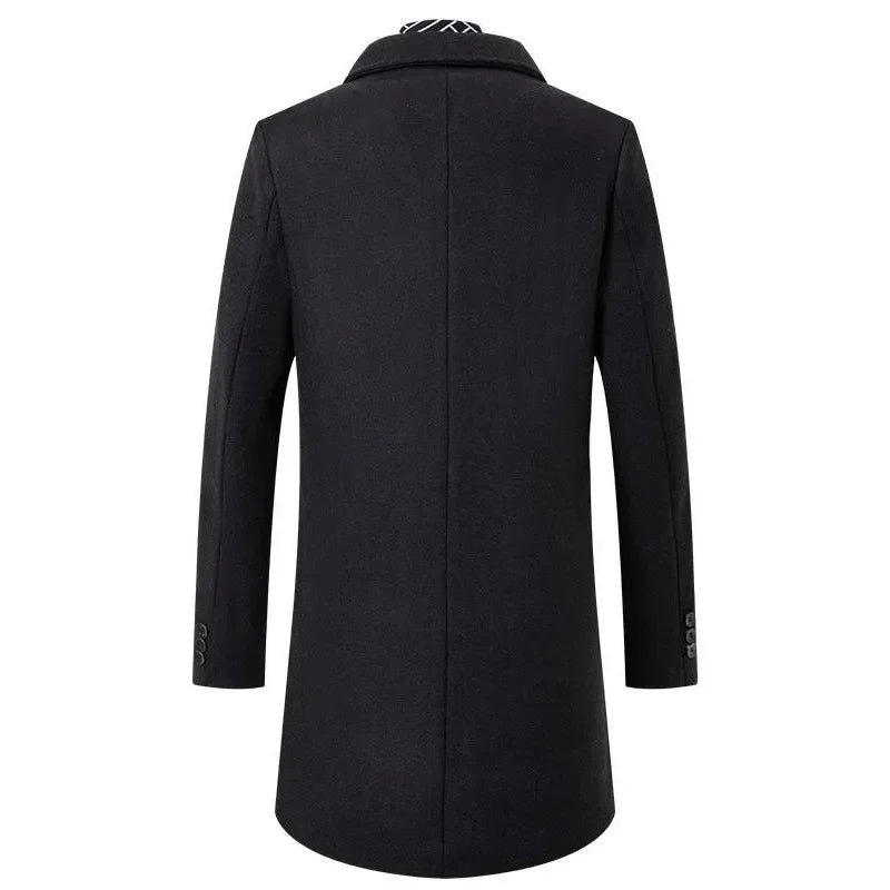 GIOVANNI TIZIANO CASHMERE OVERCOAT