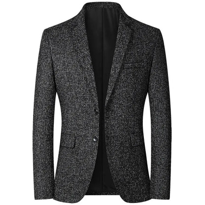 RICCARDO LUCA TEXTURED BLAZER