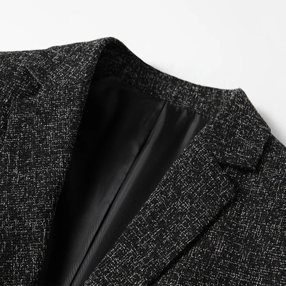 RICCARDO LUCA TEXTURED BLAZER