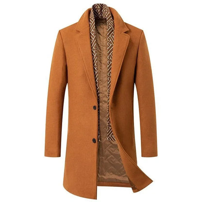 GIOVANNI TIZIANO CASHMERE OVERCOAT