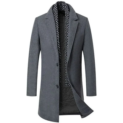 GIOVANNI TIZIANO CASHMERE OVERCOAT
