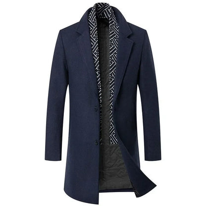 GIOVANNI TIZIANO CASHMERE OVERCOAT